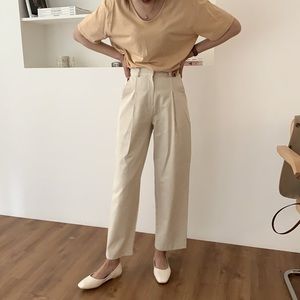 Cotton Casual Slacks